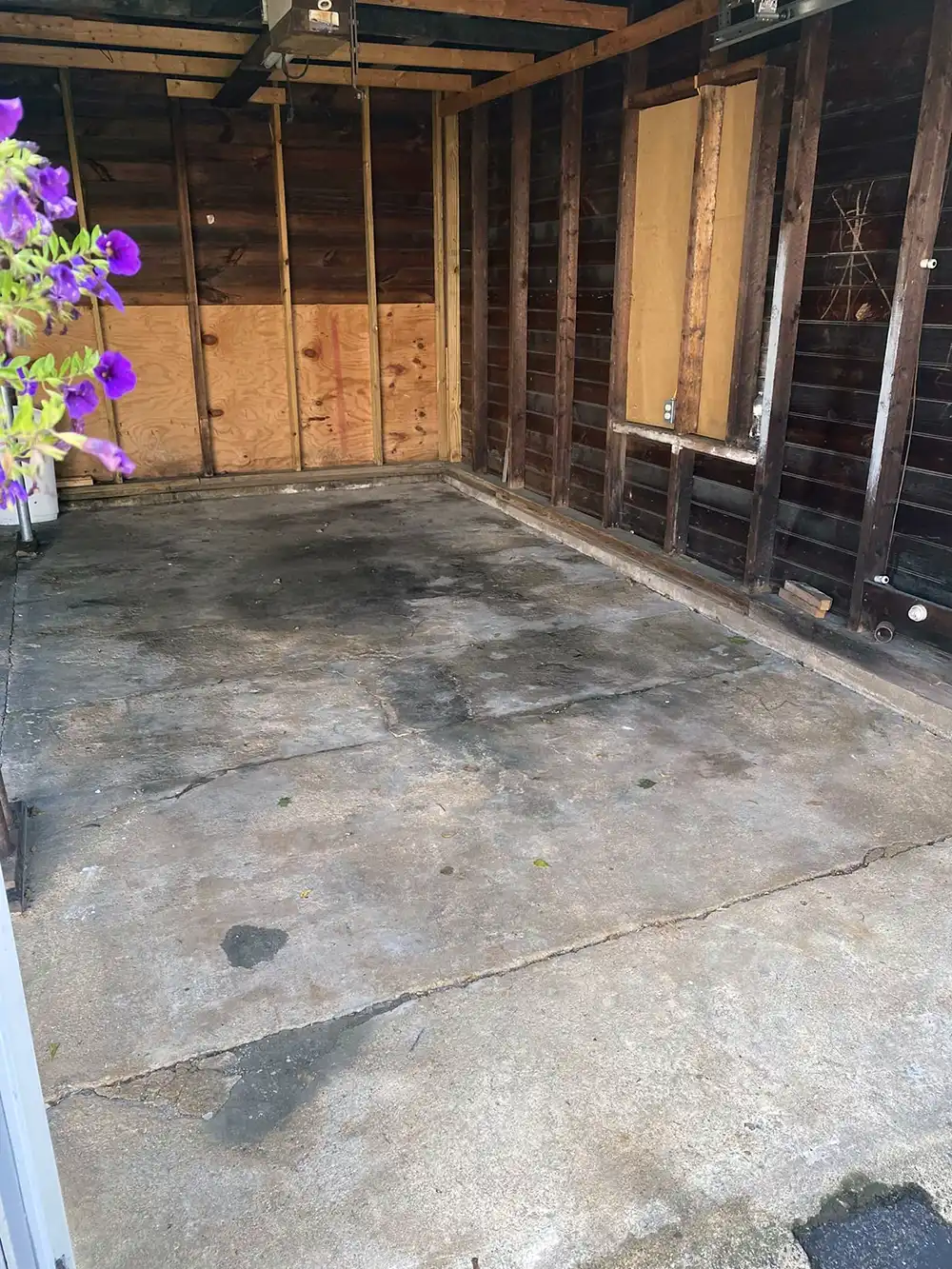 The final results of a commercial junk removal company's work.